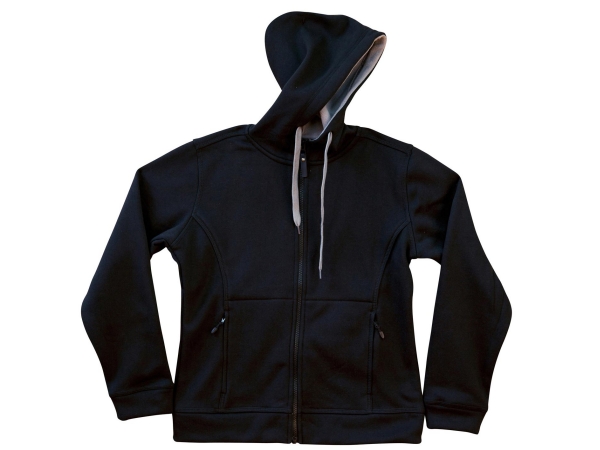 Contrast Bonded Fleece Hoodie