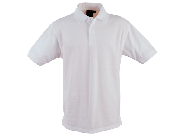 Tight Pique Knit Short Sleeve Polo