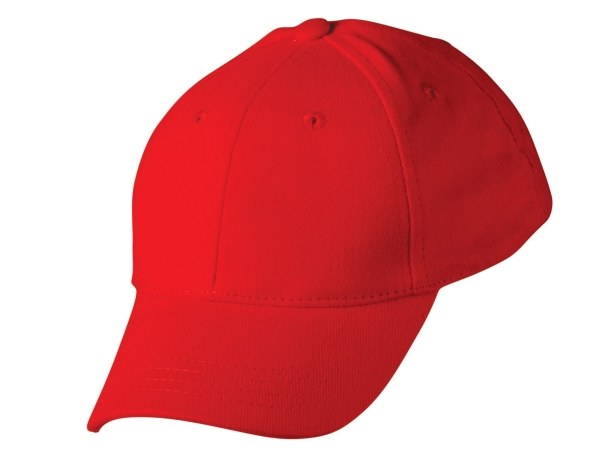 Kids brushed cotton cap