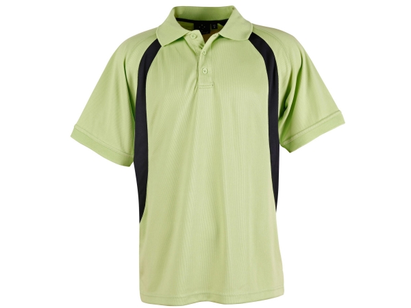 CoolDry Soft Mesh Contrast Short Sleeve Polo