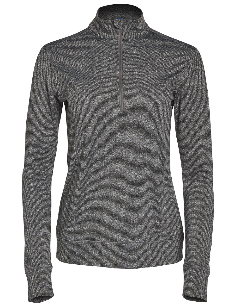 Ultimate Half Zip Long Sleeve Sweat Top- Ladies