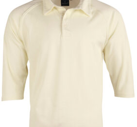 CRICKET POLO 3/4 Sleeve Mens