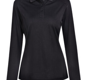 LUCKY BAMBOO LONG SLEEVE POLO Ladies