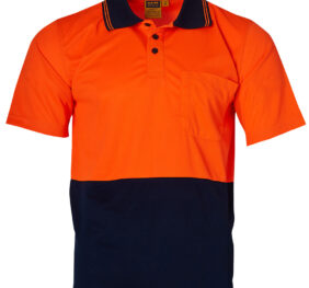 High Visibility CoolDry Short Sleeve Polo