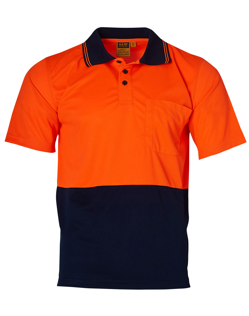 High Visibility CoolDry Short Sleeve Polo