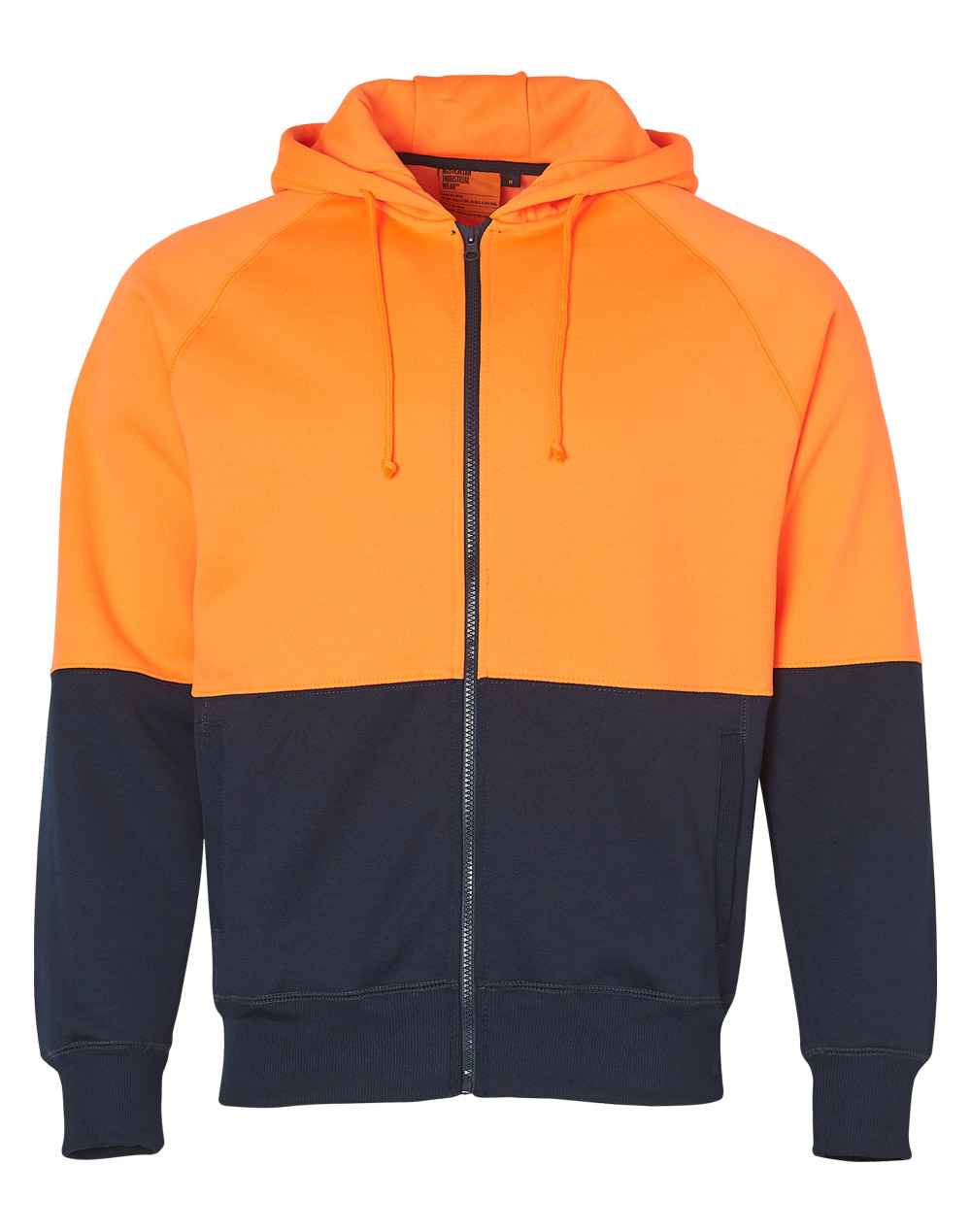 HI-VIS TWO TONE FLEECE HOODIE